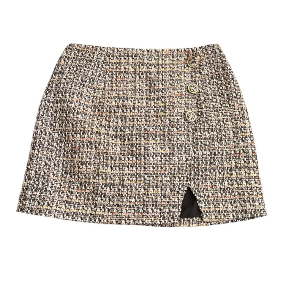 Gianni Bini Tweed Skirt Sz 4